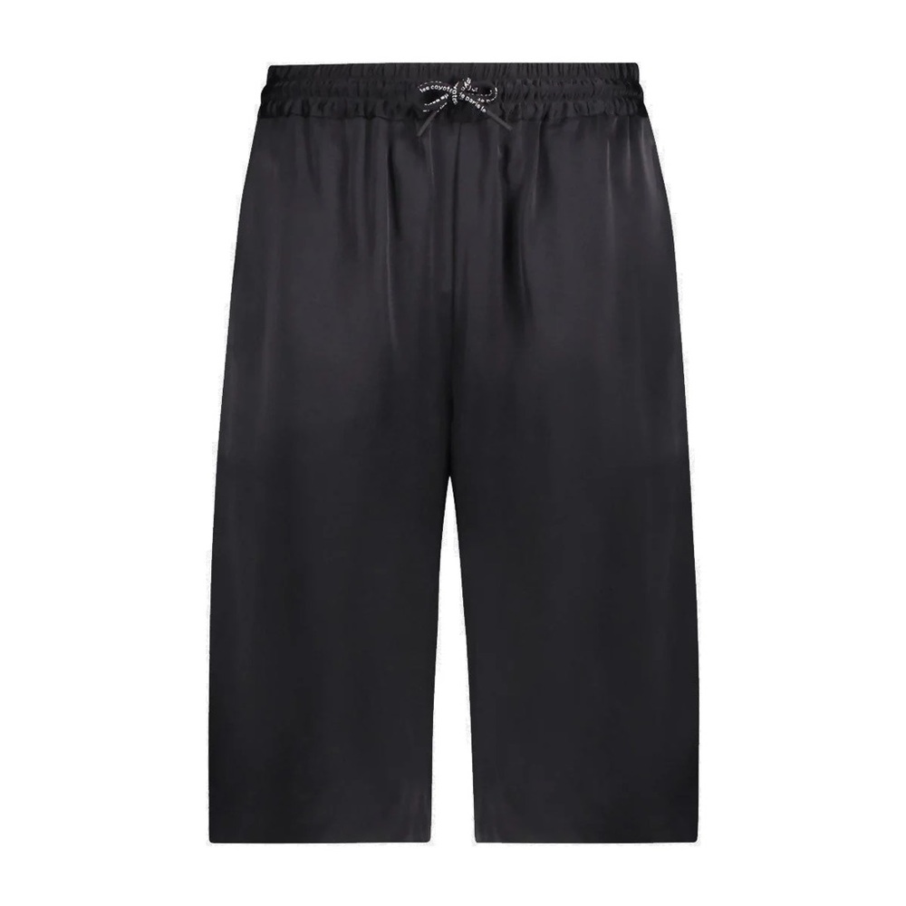 Les Coyotes de Paris fenja Black Satin Shorts